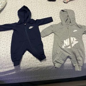 newborn nike jumpsuit great condition